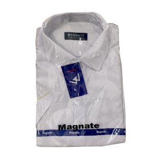 Magnate White Shirt - Short Sleeve