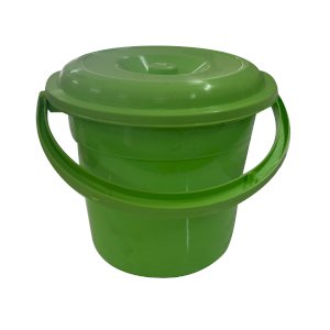 Plastic Bucket With Cover - 16L