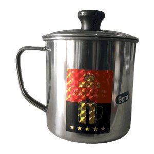 555 Silver Cup With Cover