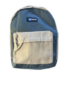 SCHOOL BAG GREY & BEIGE (DICHI)